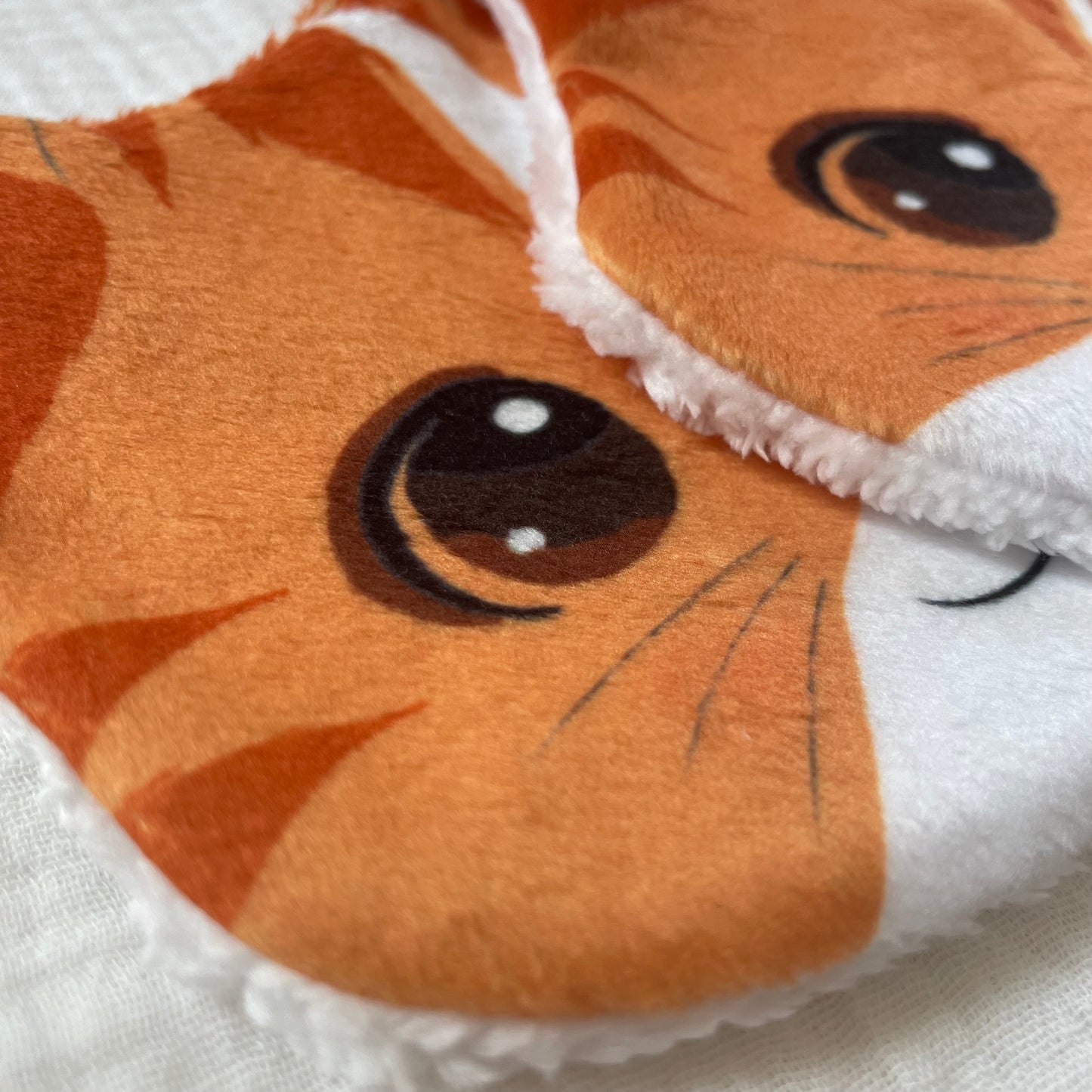 Lot de 2 lingettes lavables - chat