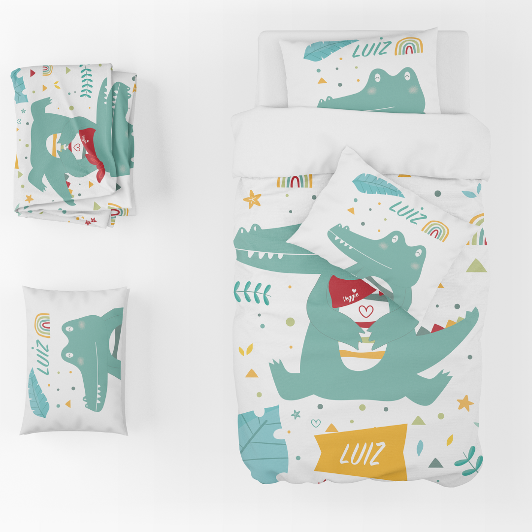 Déclassé Ensemble rentrée maternelle : couverture + coussin