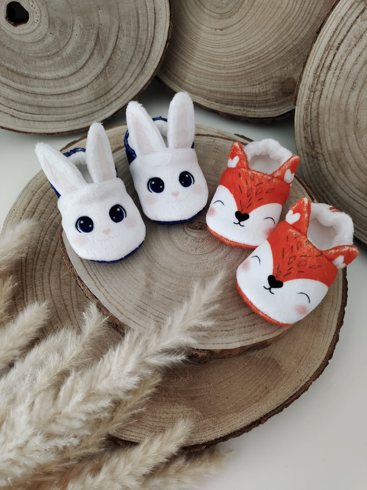 chaussons bébé lapin