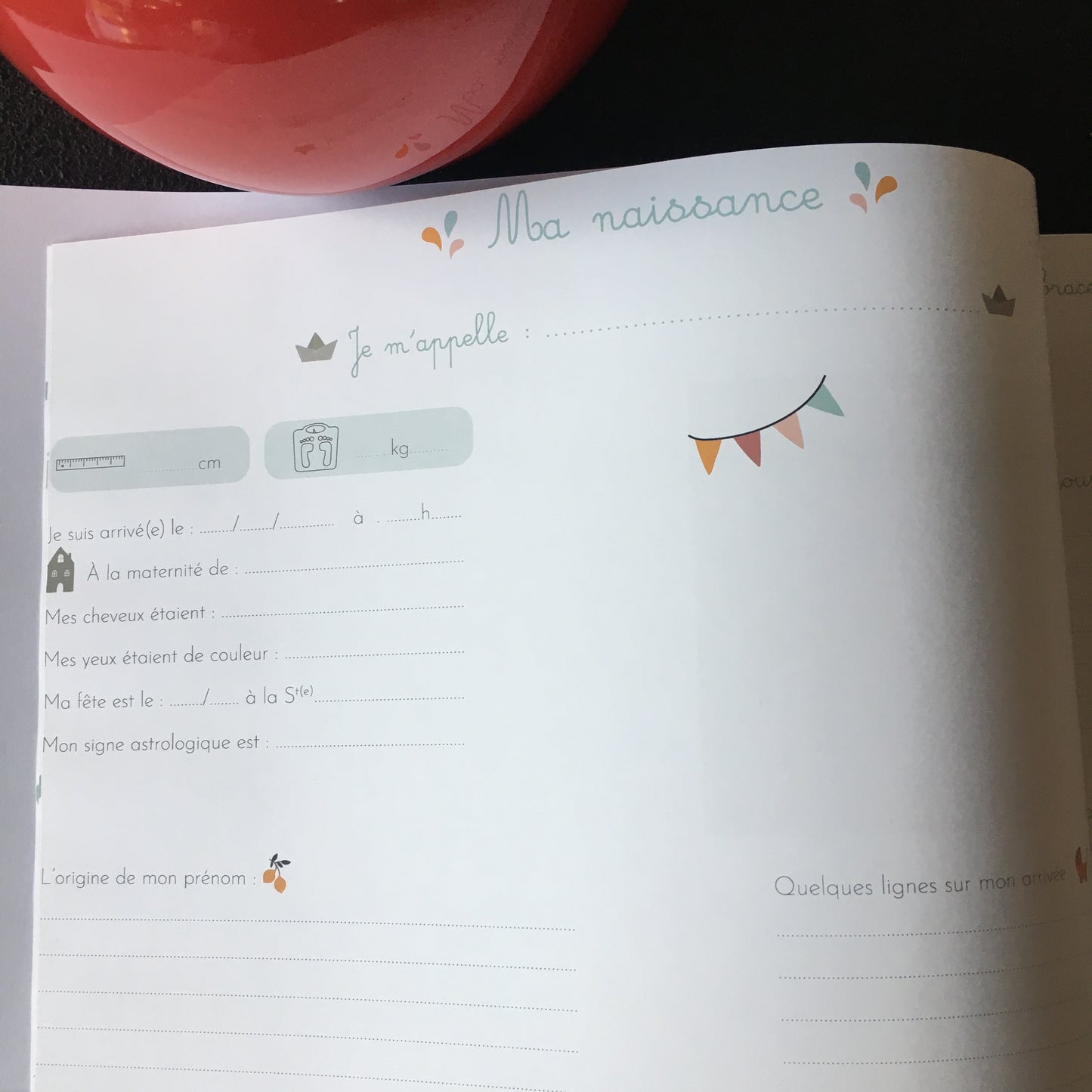 L'album de mon bébé
