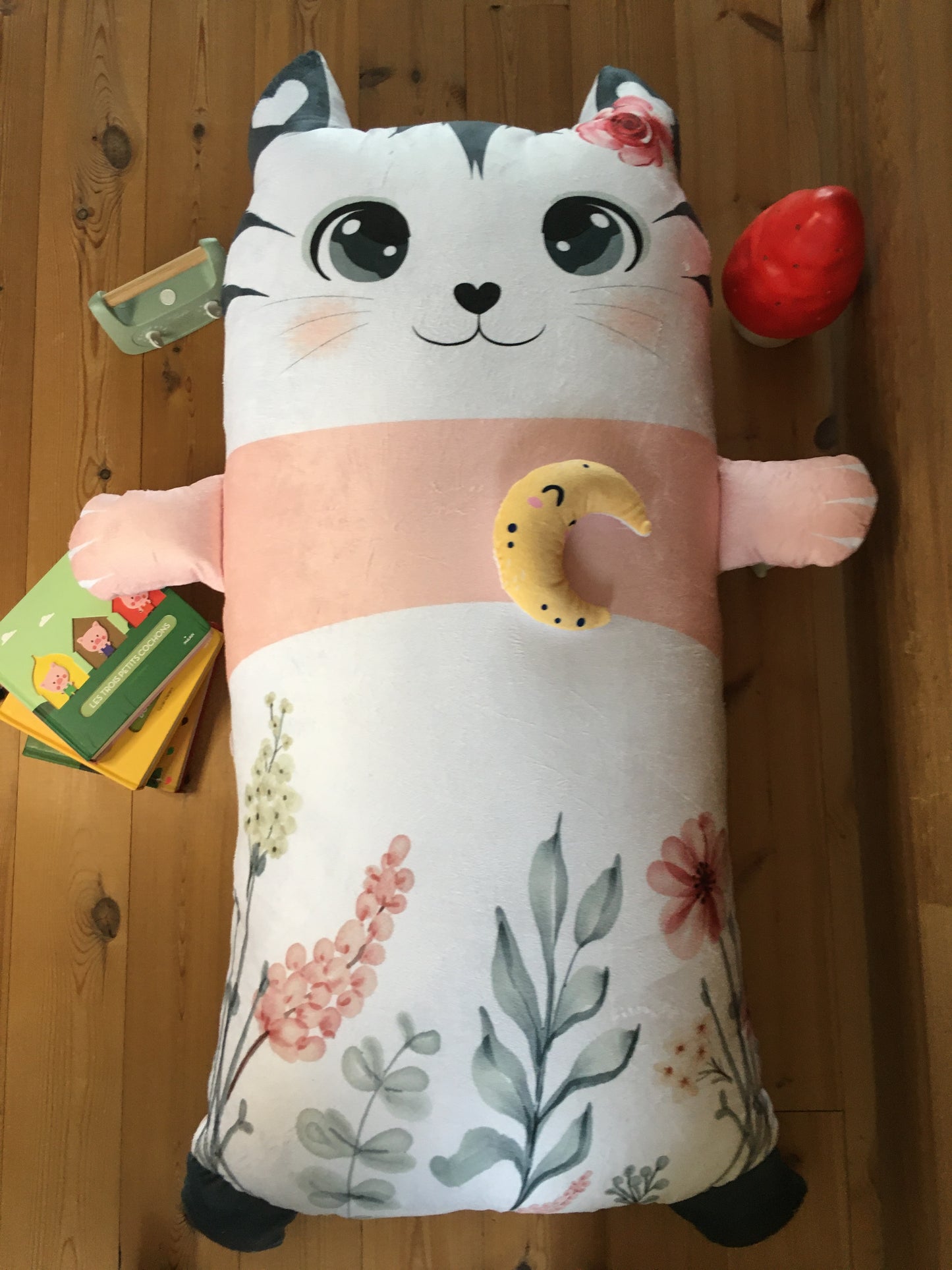 Pouf enfant - chatonne - Léonne