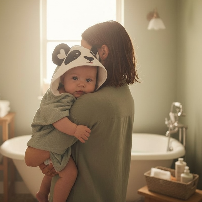 Cape de bain Panda - Sasha