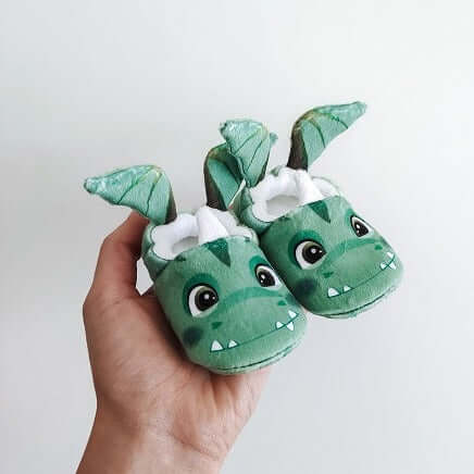 chaussons bébé dragon