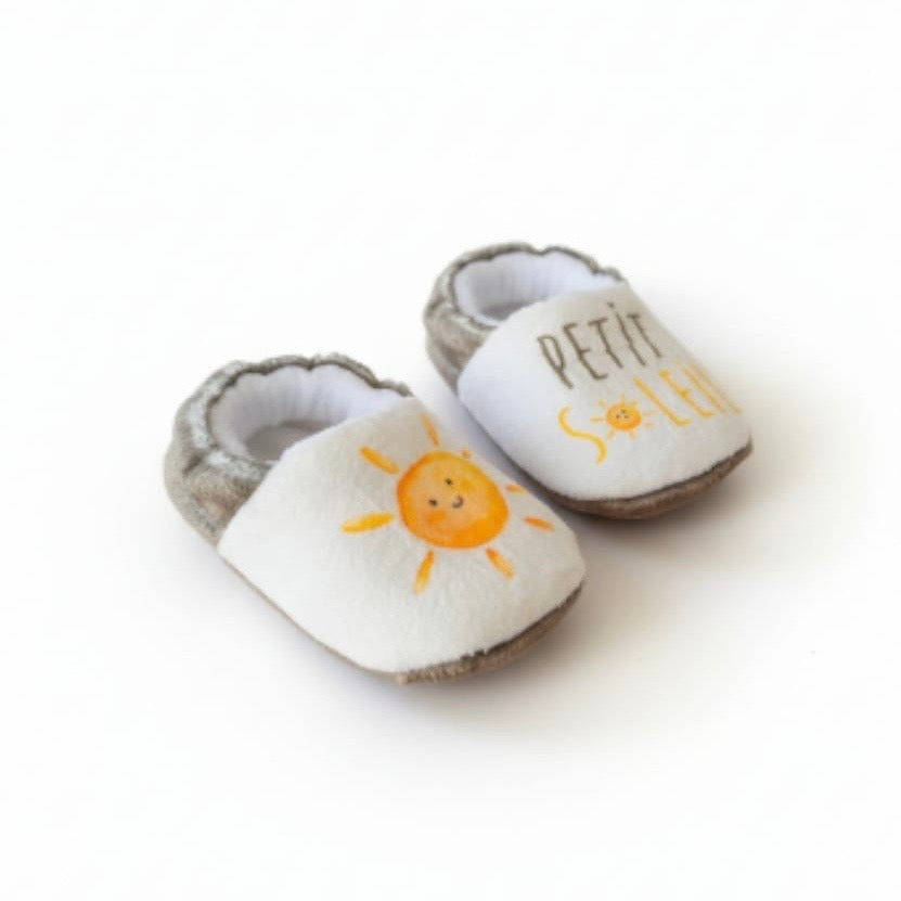 Chaussons bébé Soleil