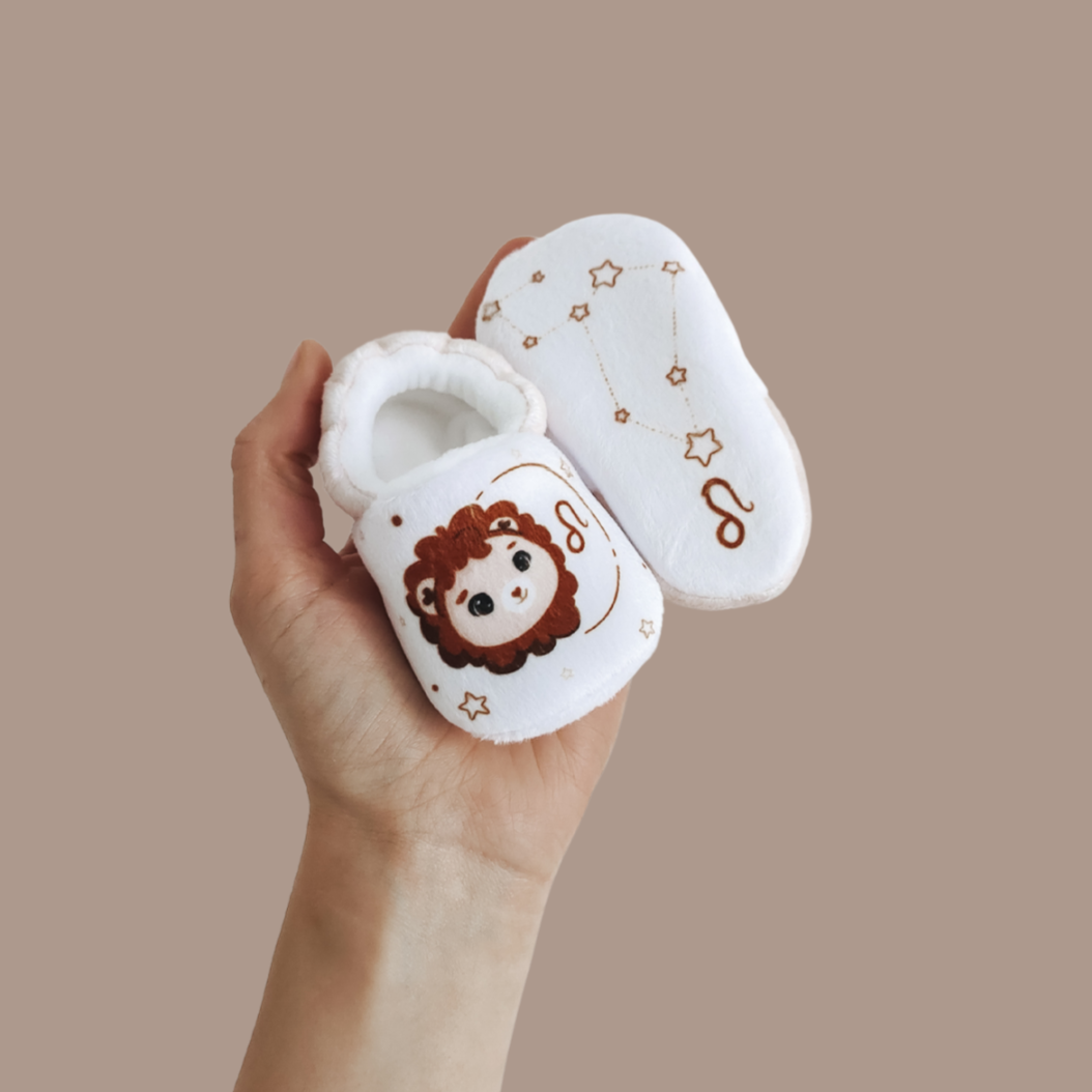 Chaussons bébé - astro ⭐ - de juillet à décembre