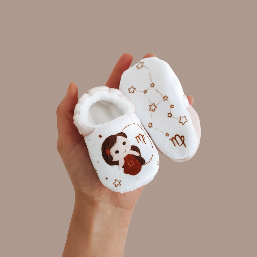 Chaussons bébé - astro ⭐ - de juillet à décembre