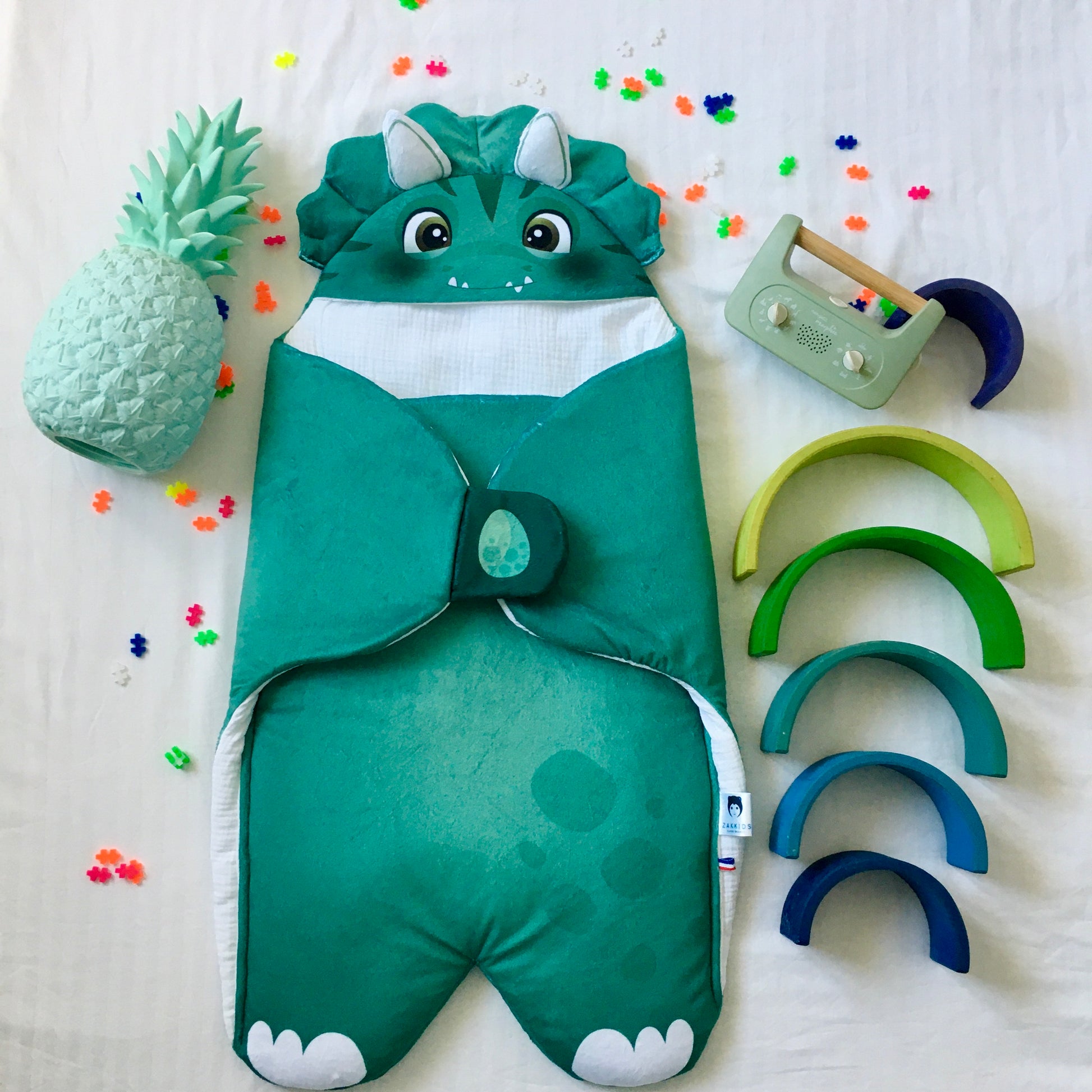 couverture bébé dinosaure