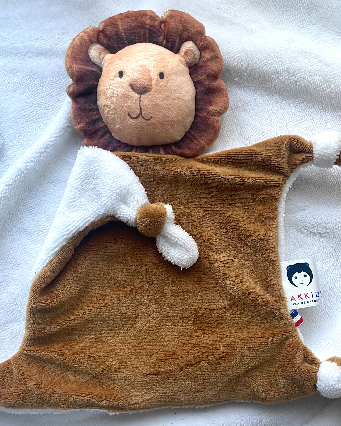 Doudou bébé lion