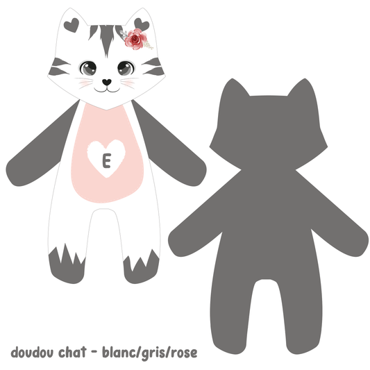Doudous et lingettes chat