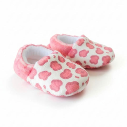 Chaussons bébé léopard