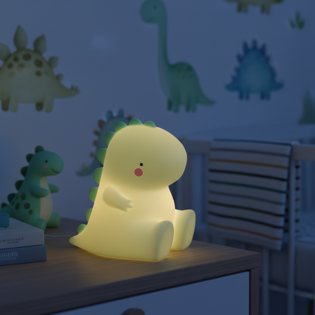 Veilleuse bébé dinosaure